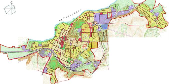 Генеральный план развития города Галича